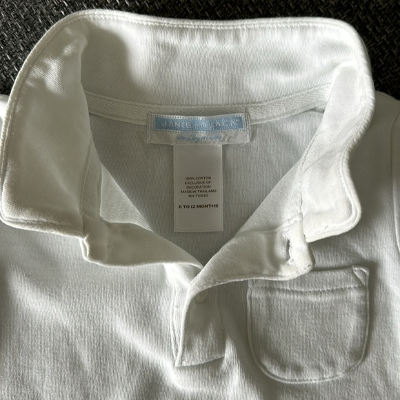 Janie & Jack Shirt Onesie, Size 6-12 months - Picture 2 of 3